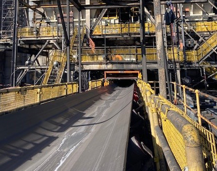UsFlex Almost Triples Belt Lifetime on High Impact Minesite