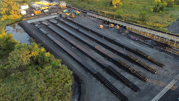 Overland Conveyor Belt Replacement Completed at Kestrel Coal Resources