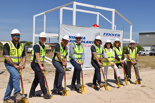 Fenner Conveyors Breaks Ground on K-Mix Project