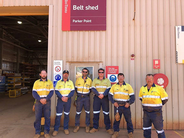 Splice without a Knife Wins High Five Award From Rio Tinto Iron Ore at Dampier Ports