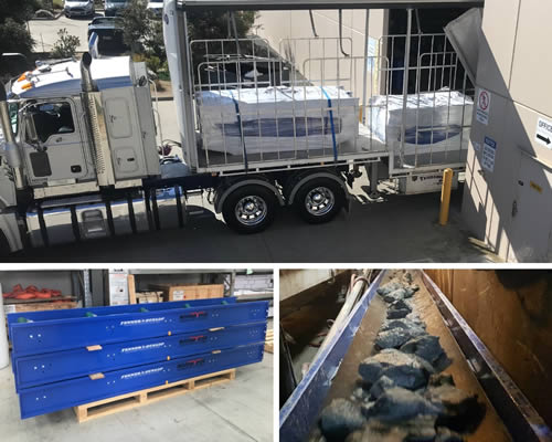 Fast Delivery of a Modulaveyor for an Iron Ore Mine in Tasmania