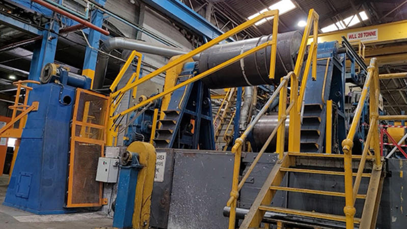 New handrail gate in-use at Footscray factory