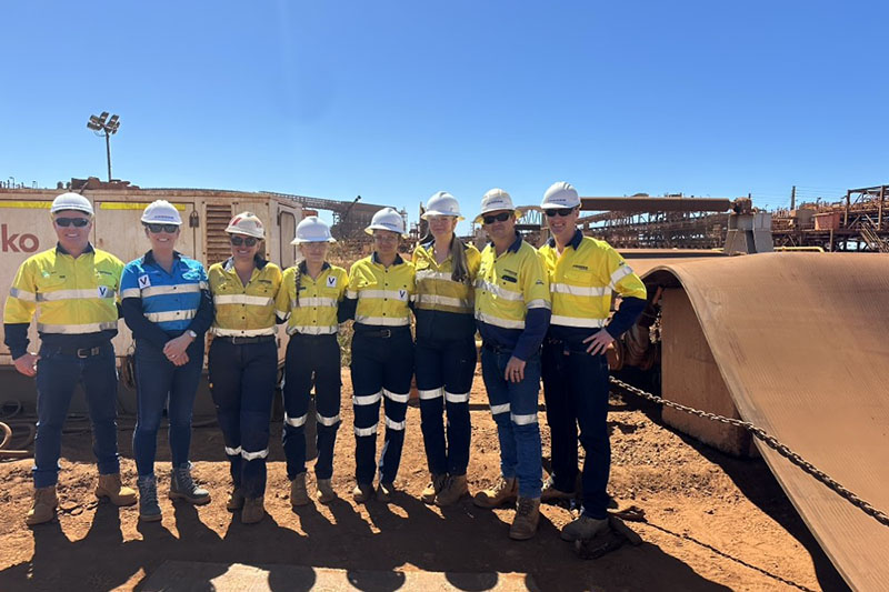 Work Experience in the Pilbara: Fenner Conveyors Breaking Barriers for Women in Mining