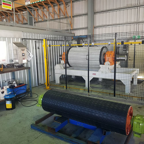 Fenner Invest in Conveyor Pulley Testing