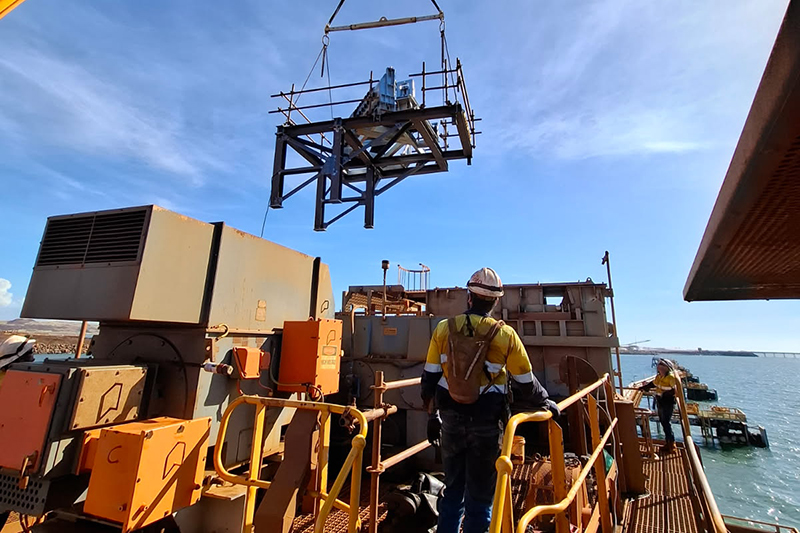 Wharf Belt Replacement: A First at Pilbara-Based Port Operation